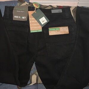 Free Planet Men's Dark Jeans